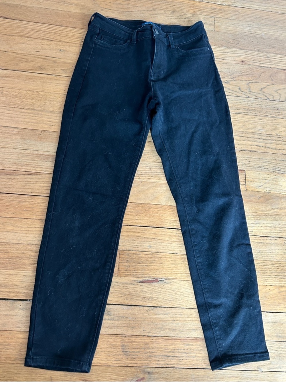 Blue Spice Black Straight Jeans